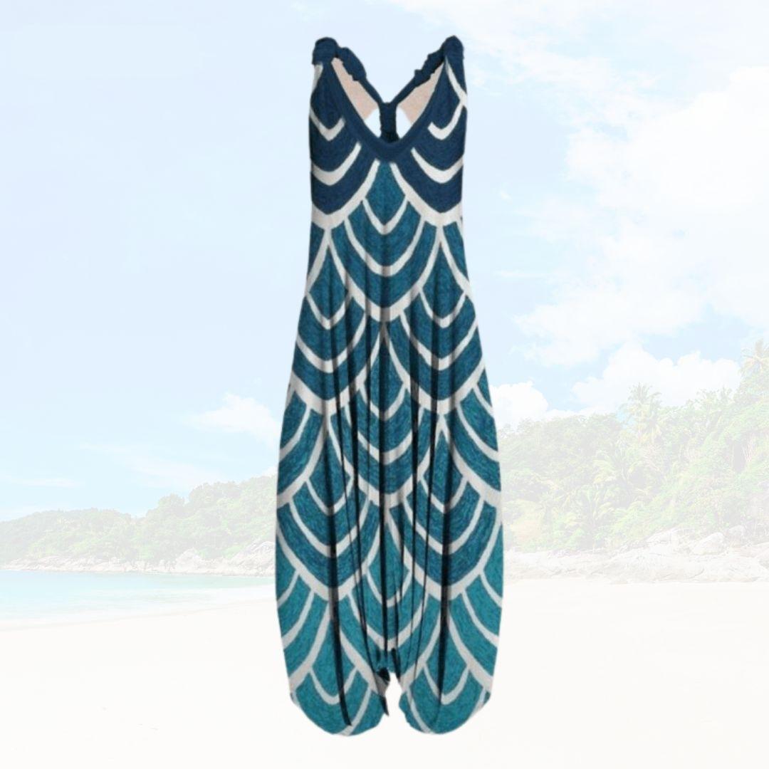 Sommer Jumpsuit til Damer med Løs Pasform – Elenya