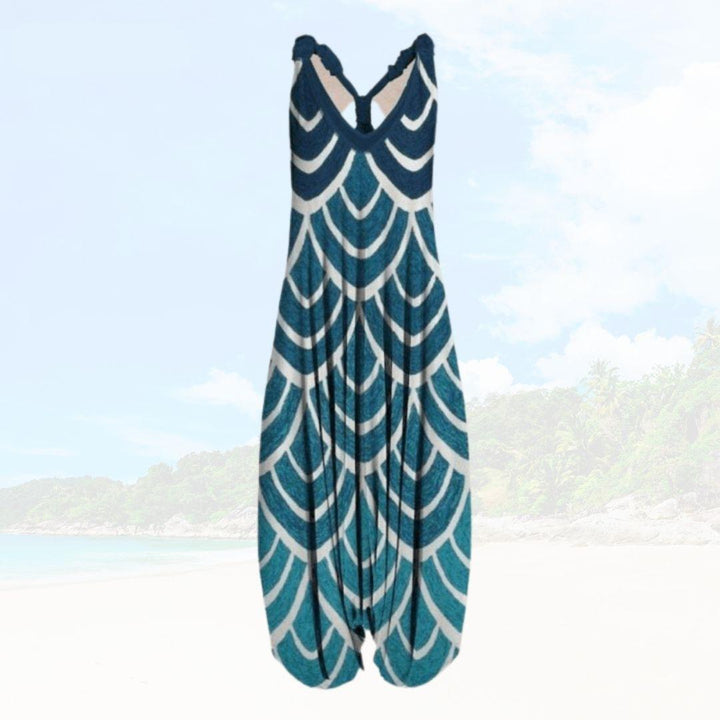 Sommer Jumpsuit til Damer med Løs Pasform – Elenya