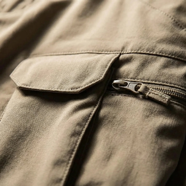 Functionele Cargoshorts Met Meerdere Ritszakken - Amos