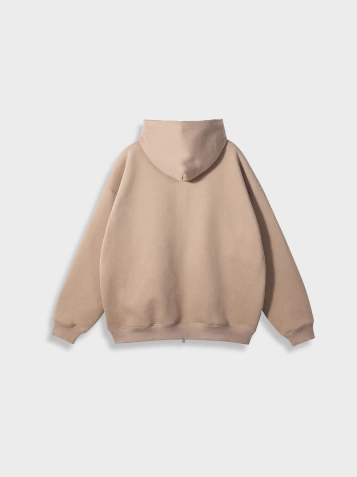 Oversized vest med lynlås - Ava