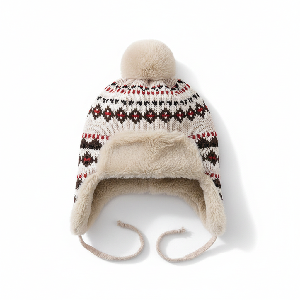 Gebrannte Mütze Mit Ohrenschutz - SnugHat