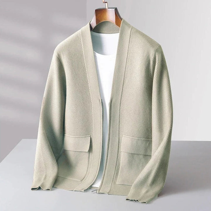 Trendy Strikket Herrevest - Noah