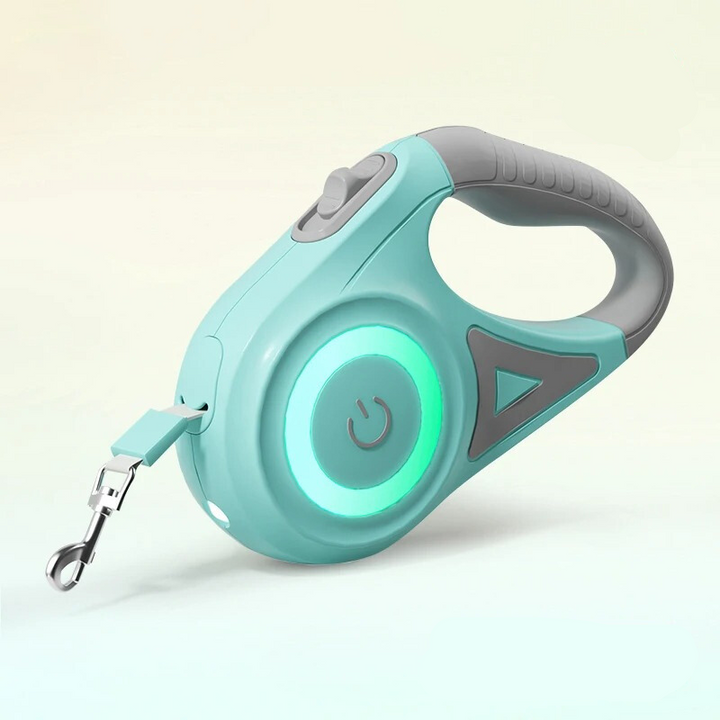 Lysende hundesnor med lommelygte - GlowGuard