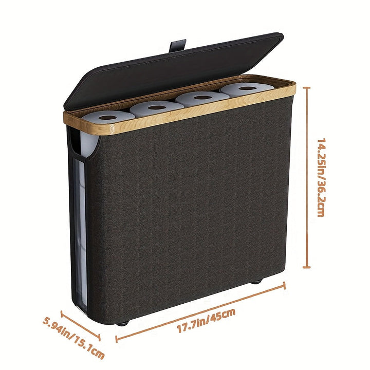 Großkapazitäre Toilettenpapierbox - RollKeeper
