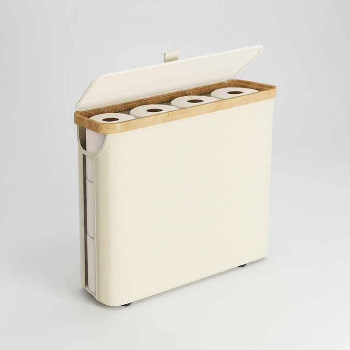 Großkapazitäre Toilettenpapierbox - RollKeeper