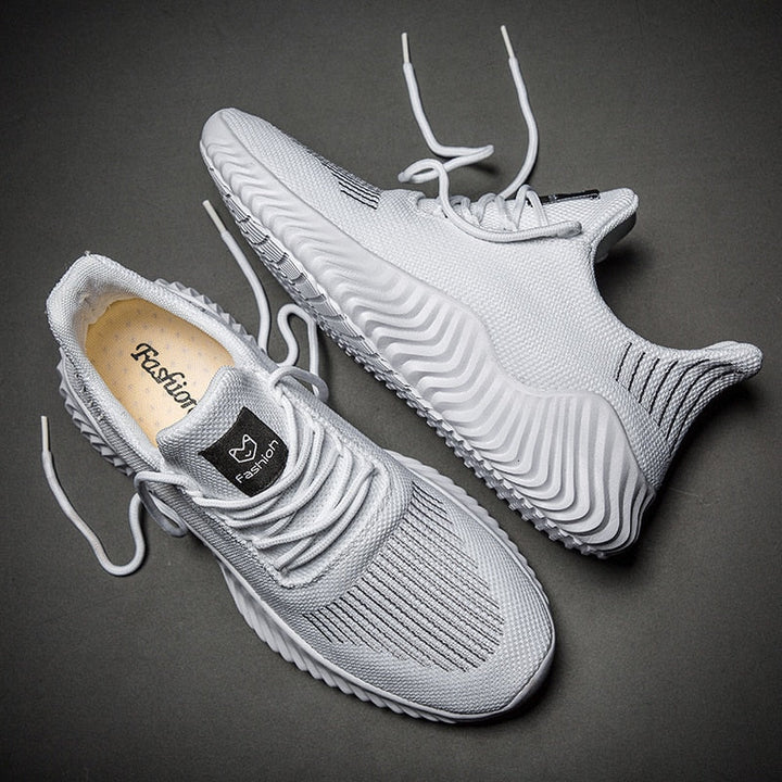 Åndbare løbesneakers til mænd med mesh-overdel – Niko