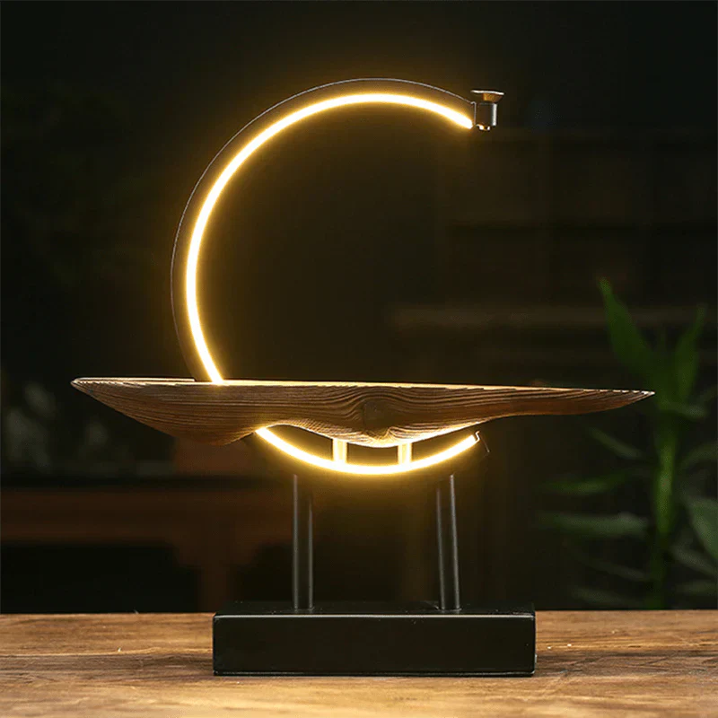 Hvid Hjort Røgelsesbrænderlampe - SereneStag