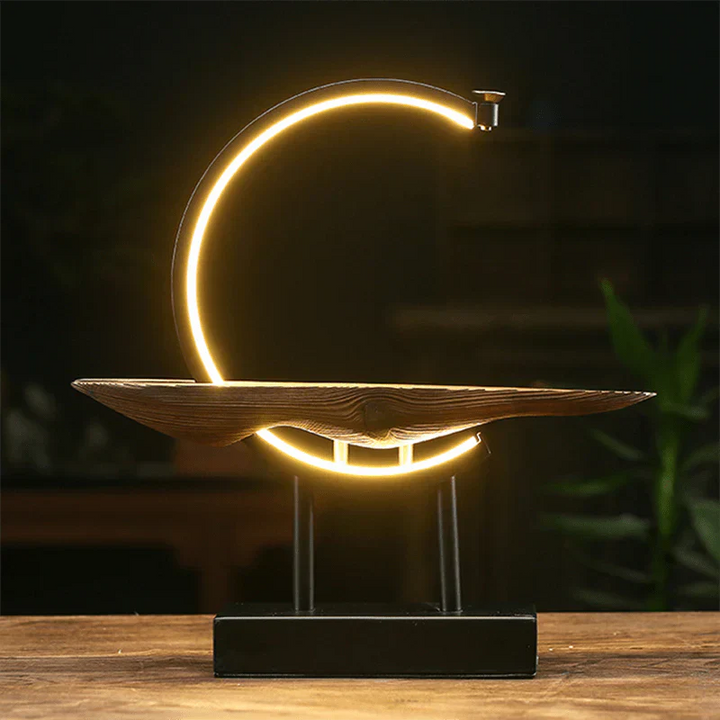 Hvid Hjort Røgelsesbrænderlampe - SereneStag