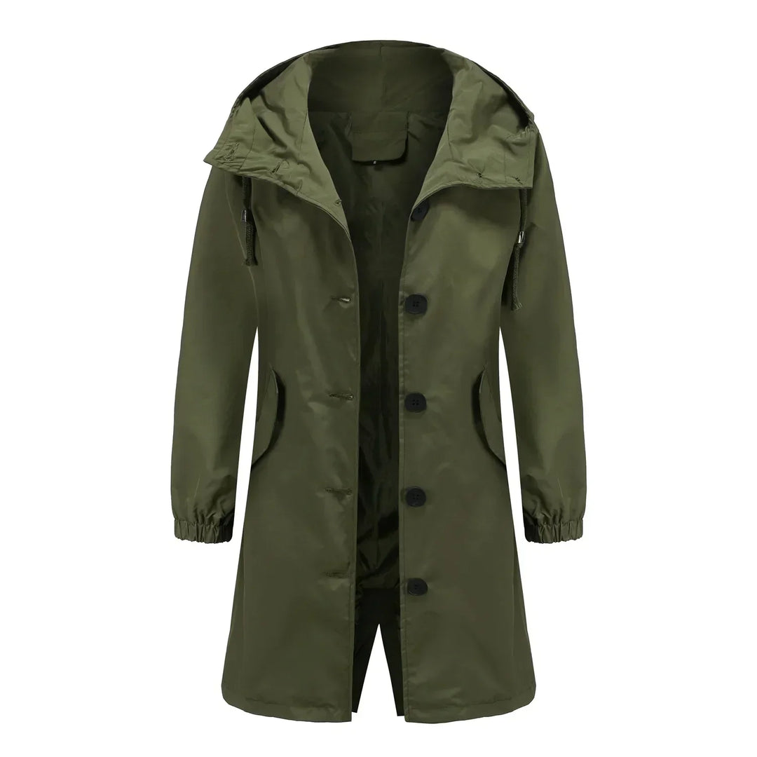Stilfuld vindtæt trenchcoat - Livia