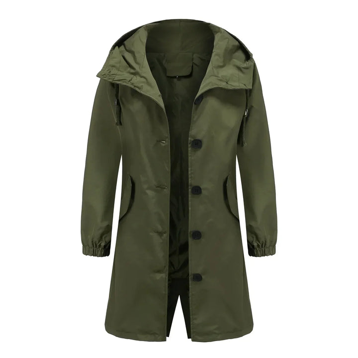 Stilfuld vindtæt trenchcoat - Livia