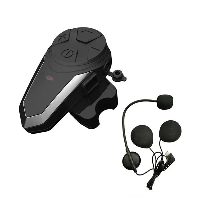 Motorcykelhjelm Bluetooth intercom med FM & 1000m rækkevidde – RoadLink S3
