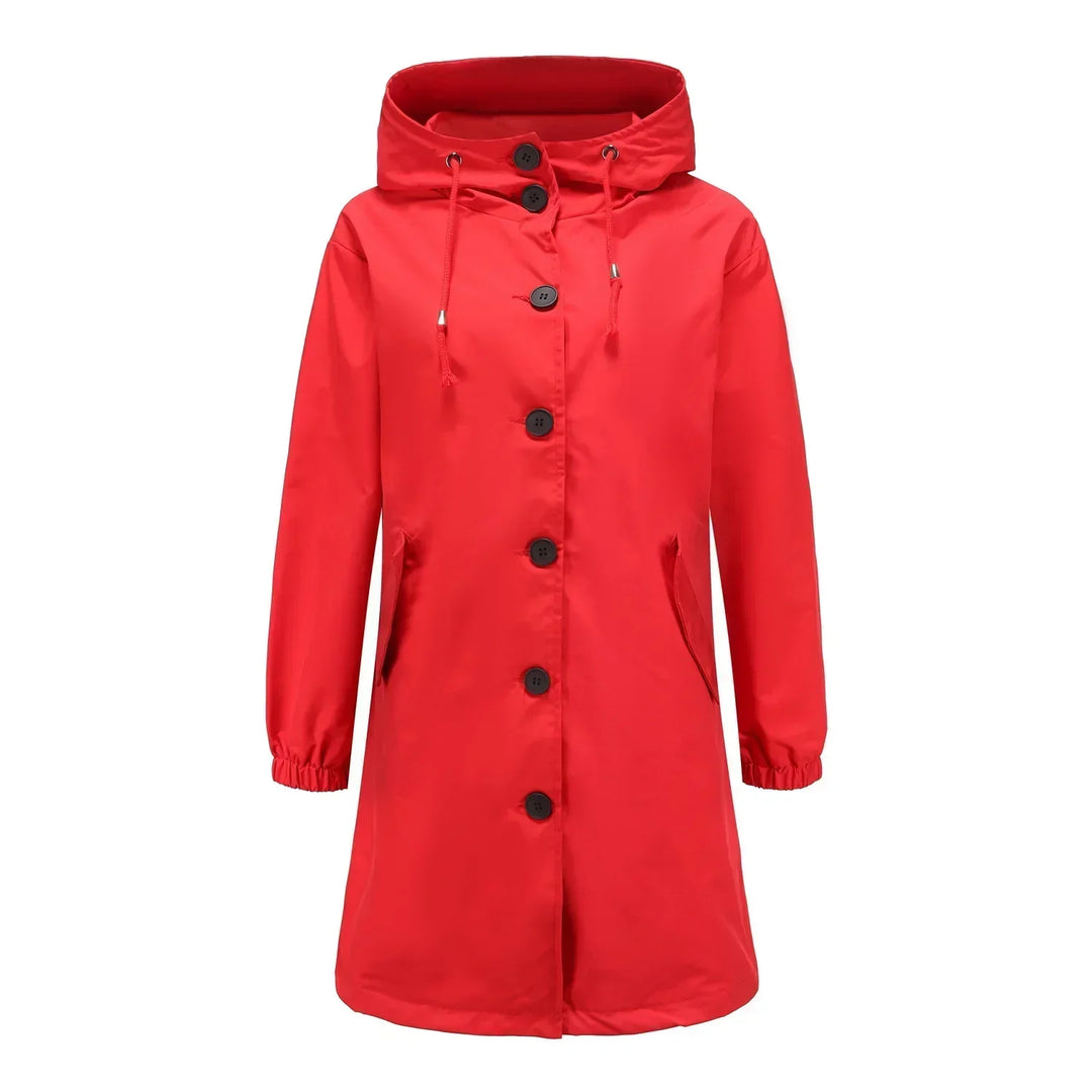 Stilfuld vindtæt trenchcoat - Livia