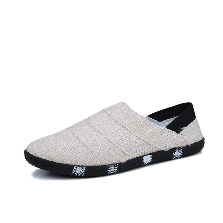 Lette og stilfulde canvas-espadriller med hampesål til herrer – Elias