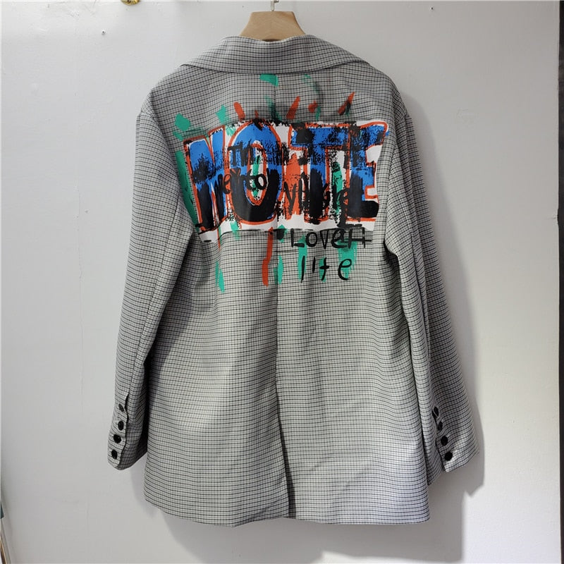 Oversized dameblazer - ChicVibe