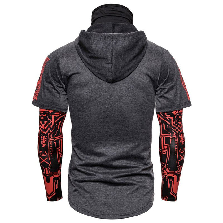 Herren-Hoodie med integreret skull-maske – efterårsudgave ShadowX