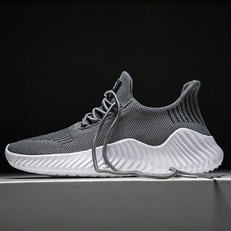 Åndbare løbesneakers til mænd med mesh-overdel – Niko