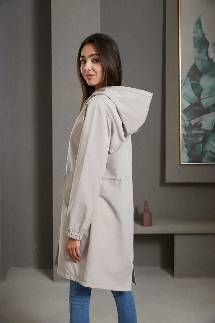Stilfuld vindtæt trenchcoat - Livia