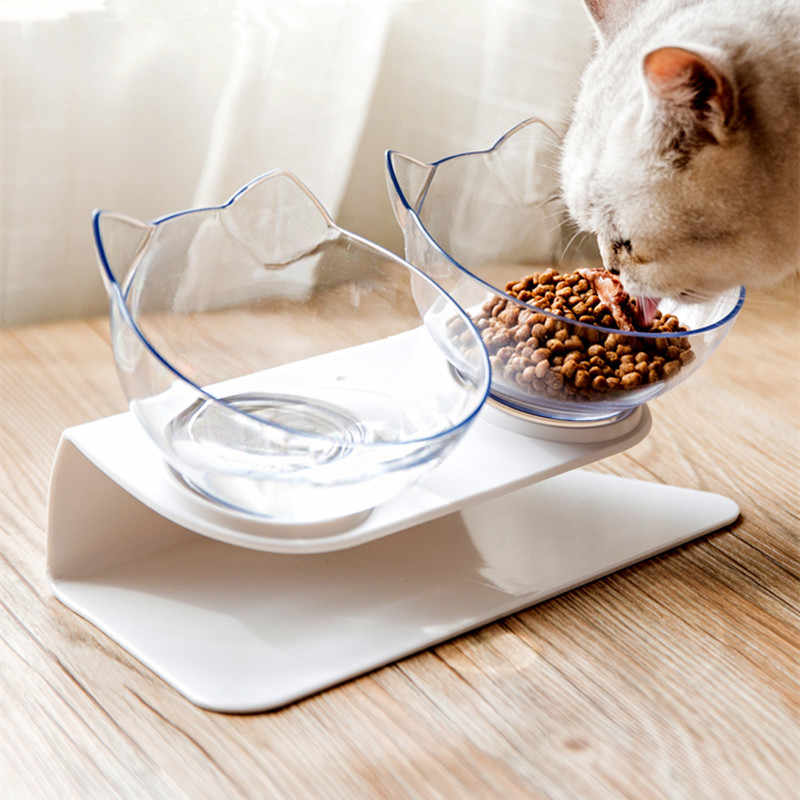 Hævet madskål til katte - ErgoBowl