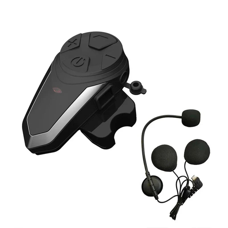 Motorcykelhjelm Bluetooth intercom med FM & 1000m rækkevidde – RoadLink S3