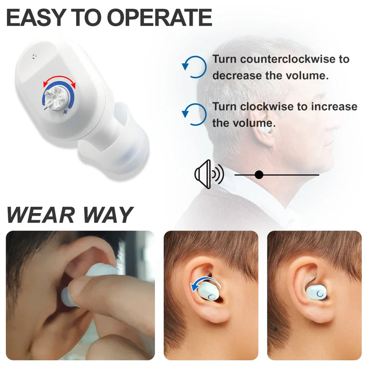 Mini In-Ear Hørebøffer – ClearMini 2025
