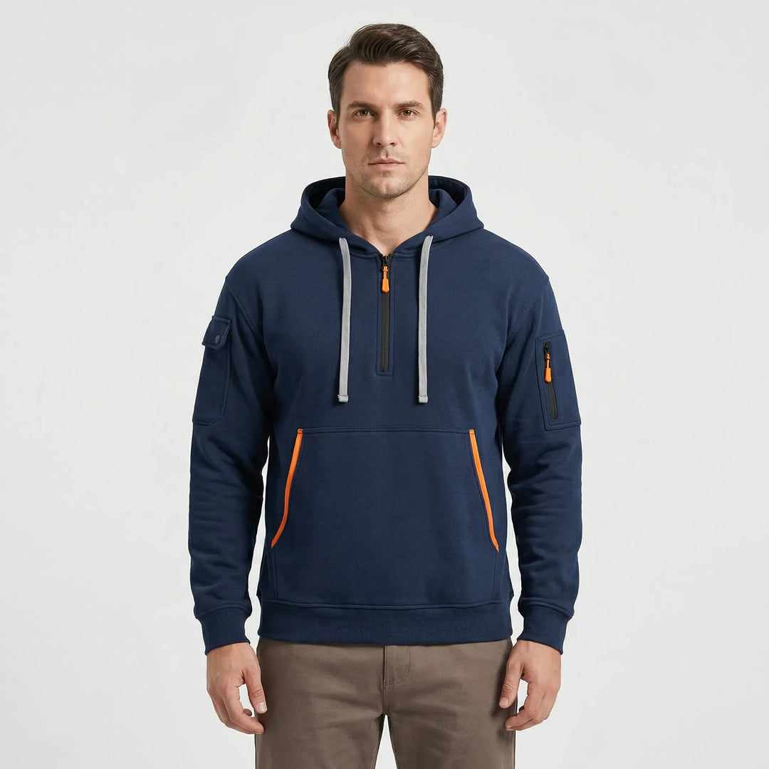 Halbzip Kapuzenpullover Herren - Diego