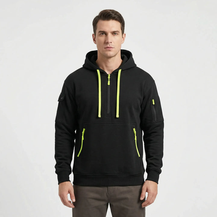 Halbzip Kapuzenpullover Herren - Diego