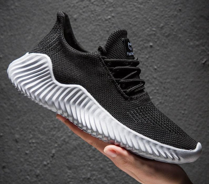 Åndbare løbesneakers til mænd med mesh-overdel – Niko