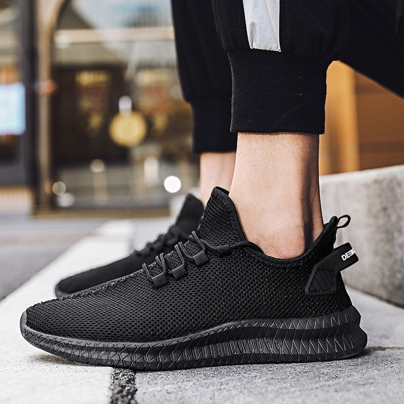 Ortopædiske herresneakers med støddæmpning og holdningsstøtte – Arvon