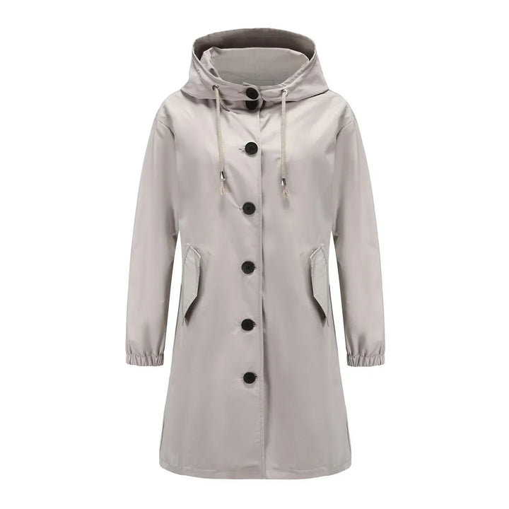 Stilfuld vindtæt trenchcoat - Livia