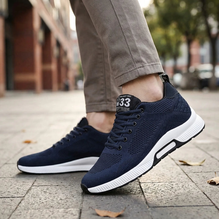 Height-Boosting Lace-Up Trainers For Men - Benjamin