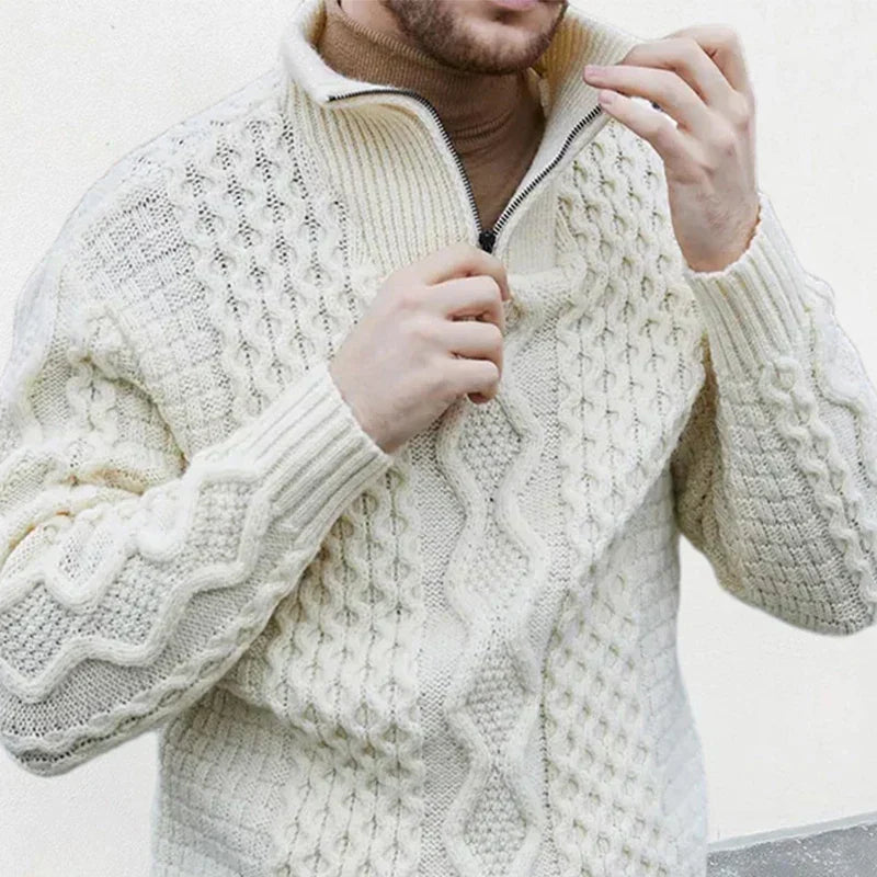 Luksusstrikket trøje til herrer - KnitCraft