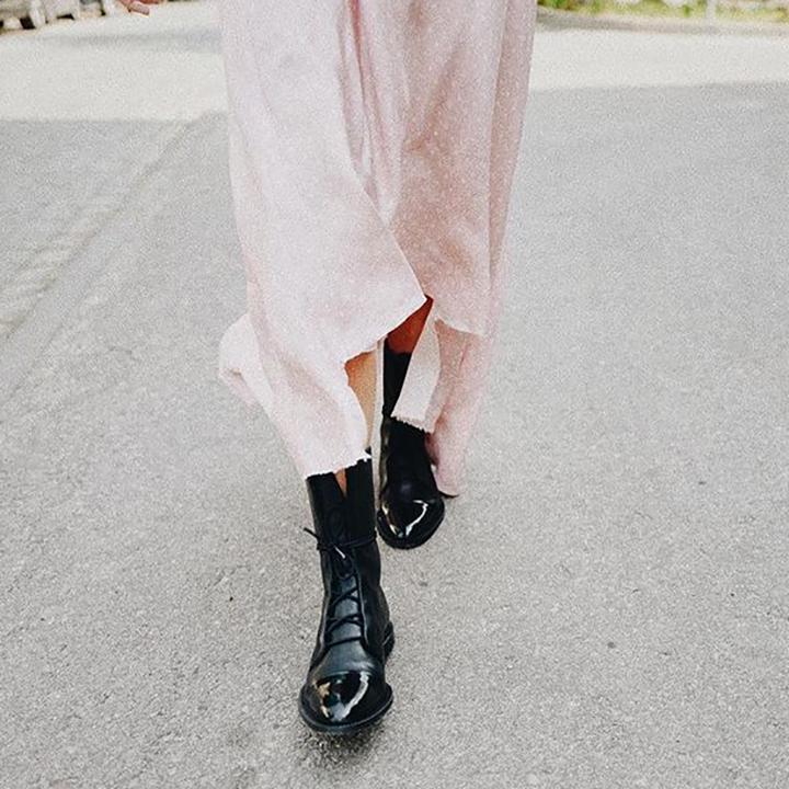 Efterårs vintage damesko – Marvella