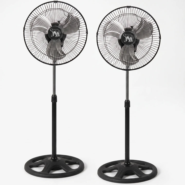 Höhenverstellbarer Standventilator Mit Drei Geschwindigkeiten Set - Breesia