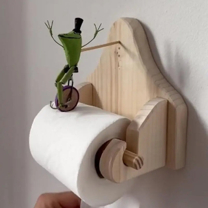 Holz Wandmontierte Halterung - FrogCycle