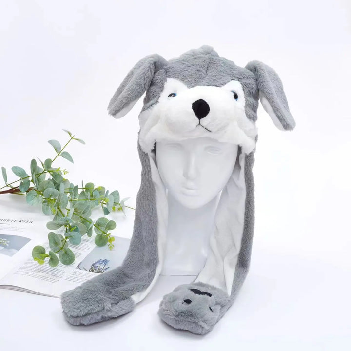 Sød hue med bevægelige ører - BunnyBounce Hat