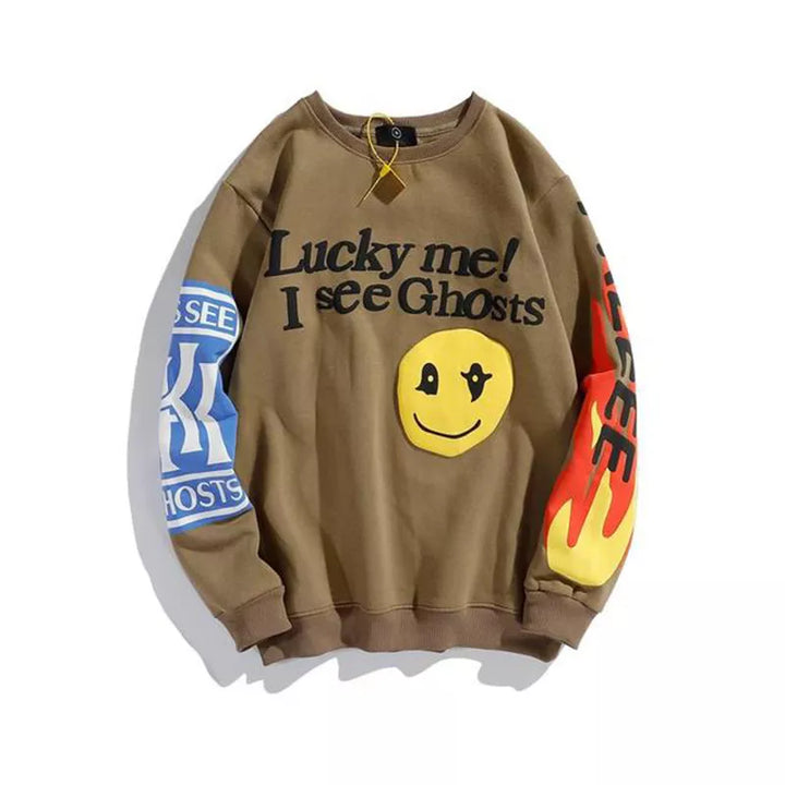 Komfortabel damesweater med print - Harper