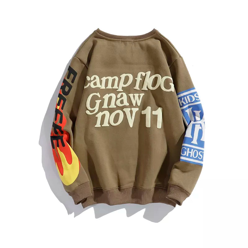 Komfortabel damesweater med print - Harper