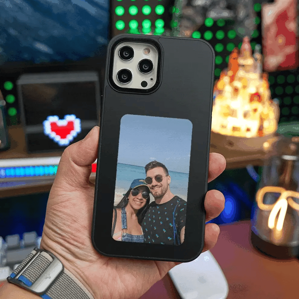 Interaktivt foto iPhone-etui - PixelShell