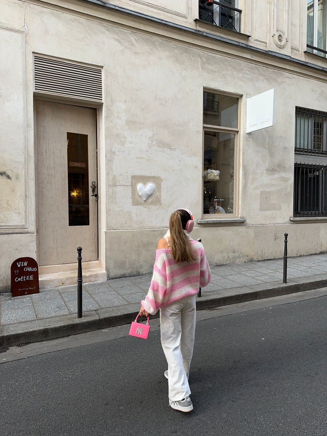 Trendy strikket damesweater - Aurelia