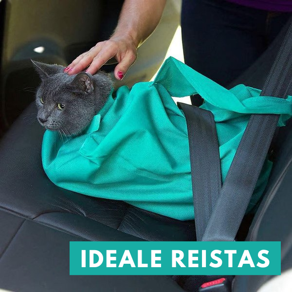 Katte-rejsetaske til komfortabel transport (1+1 gratis) - PurrPorter