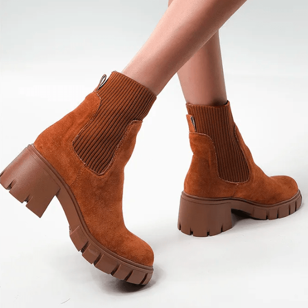 Stilfulde vintersko i ruskind til damer - Eloise