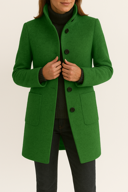 Vinterfrakke til damer i uld – Isabella