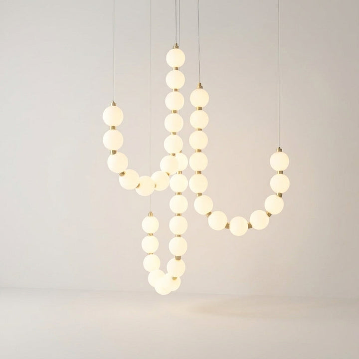 Jewel Inspired Pendant Chandelier -  Pearluxe