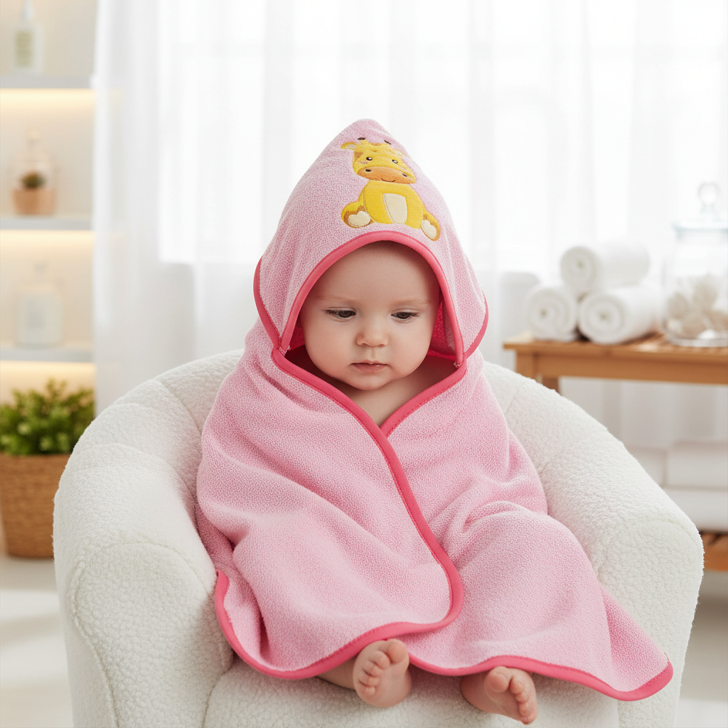 Kapuzen-Babyhandtuch - CuddlePoncho