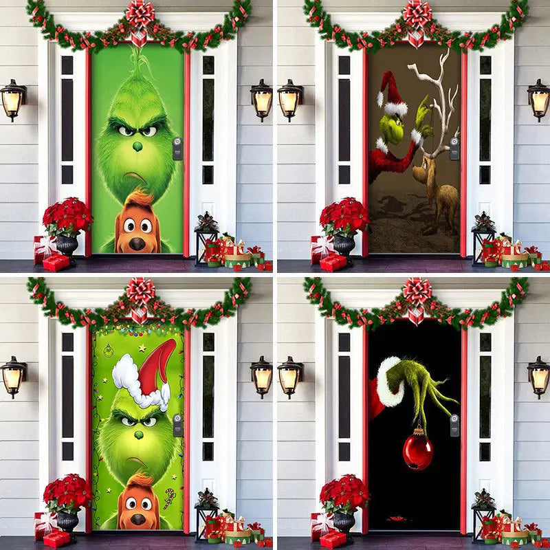 Jule dørdekoration - MerryDoor