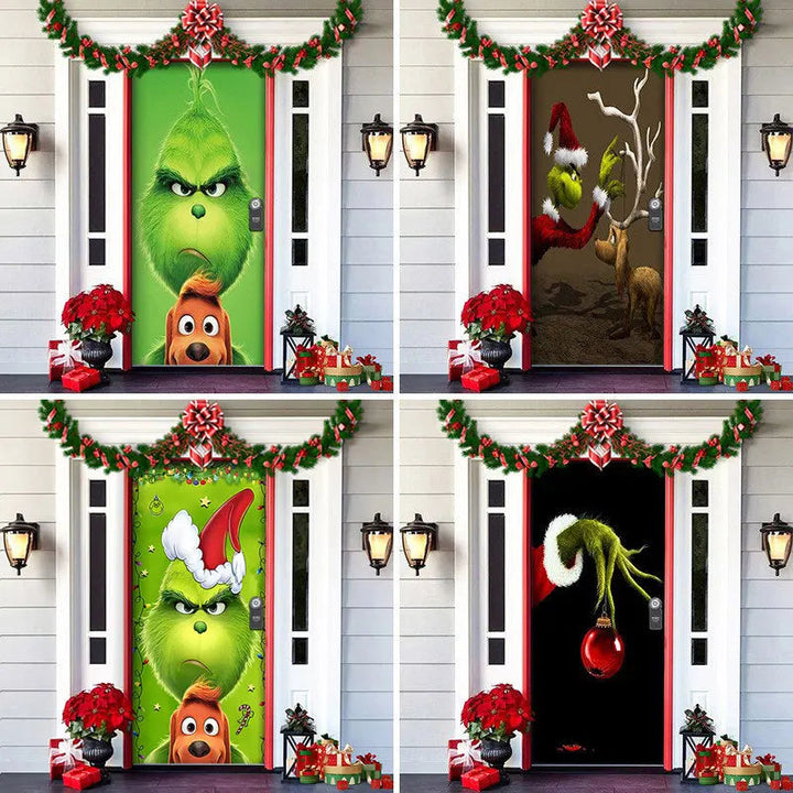 Jule dørdekoration - MerryDoor