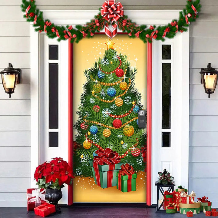 Jule dørdekoration - MerryDoor