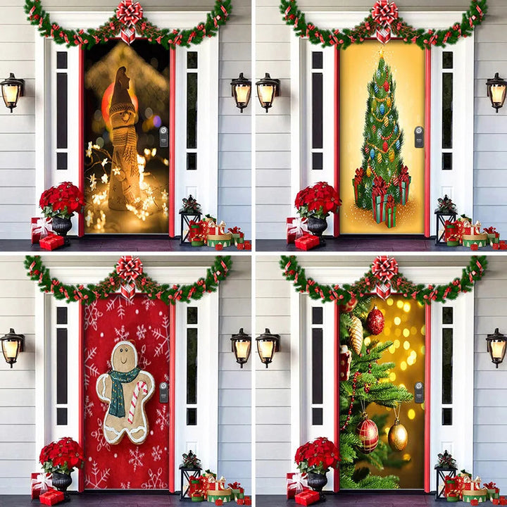 Jule dørdekoration - MerryDoor