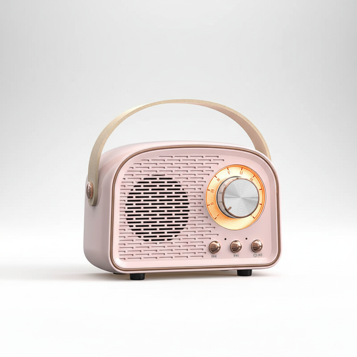 Kompakte Retro Bluetooth Lautsprecher - TuneHaven