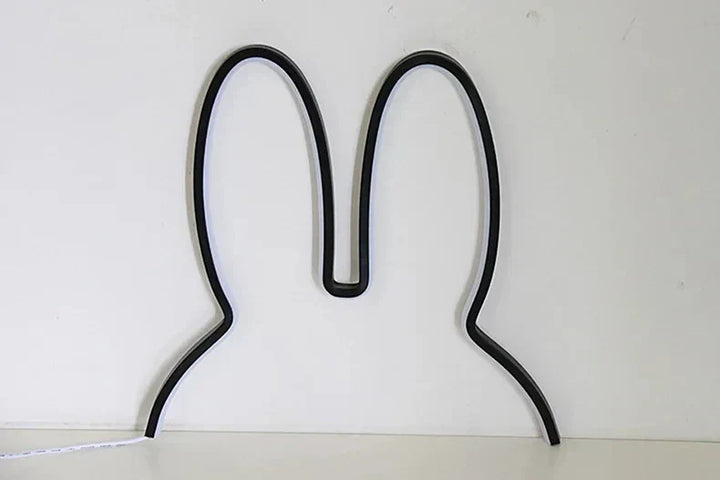 USB-genopladelig kanin-natlampe med stemningslys - BunnyLight